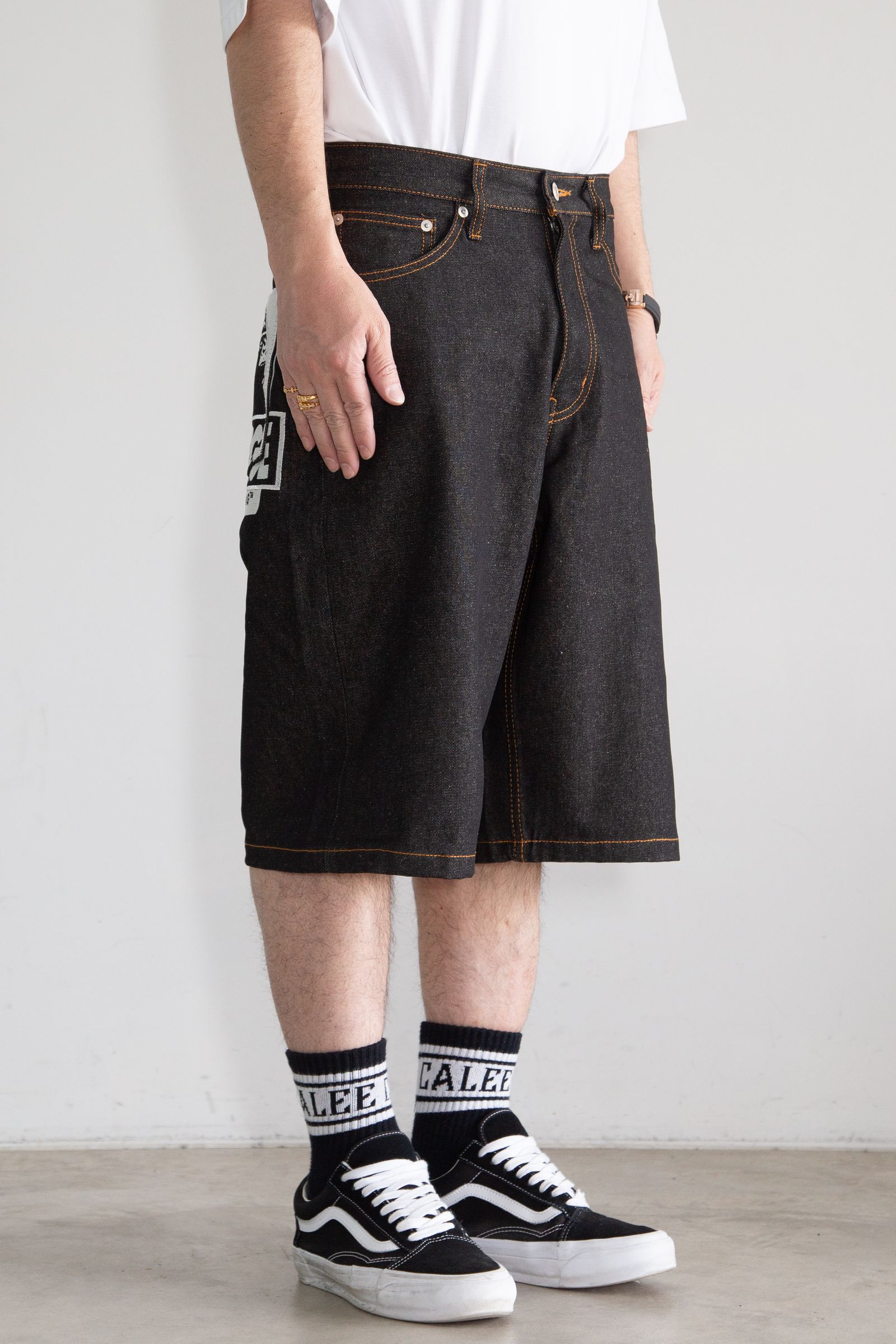 XLARGE - OG DENIM SHORT PANTS / ブラック | Tempt