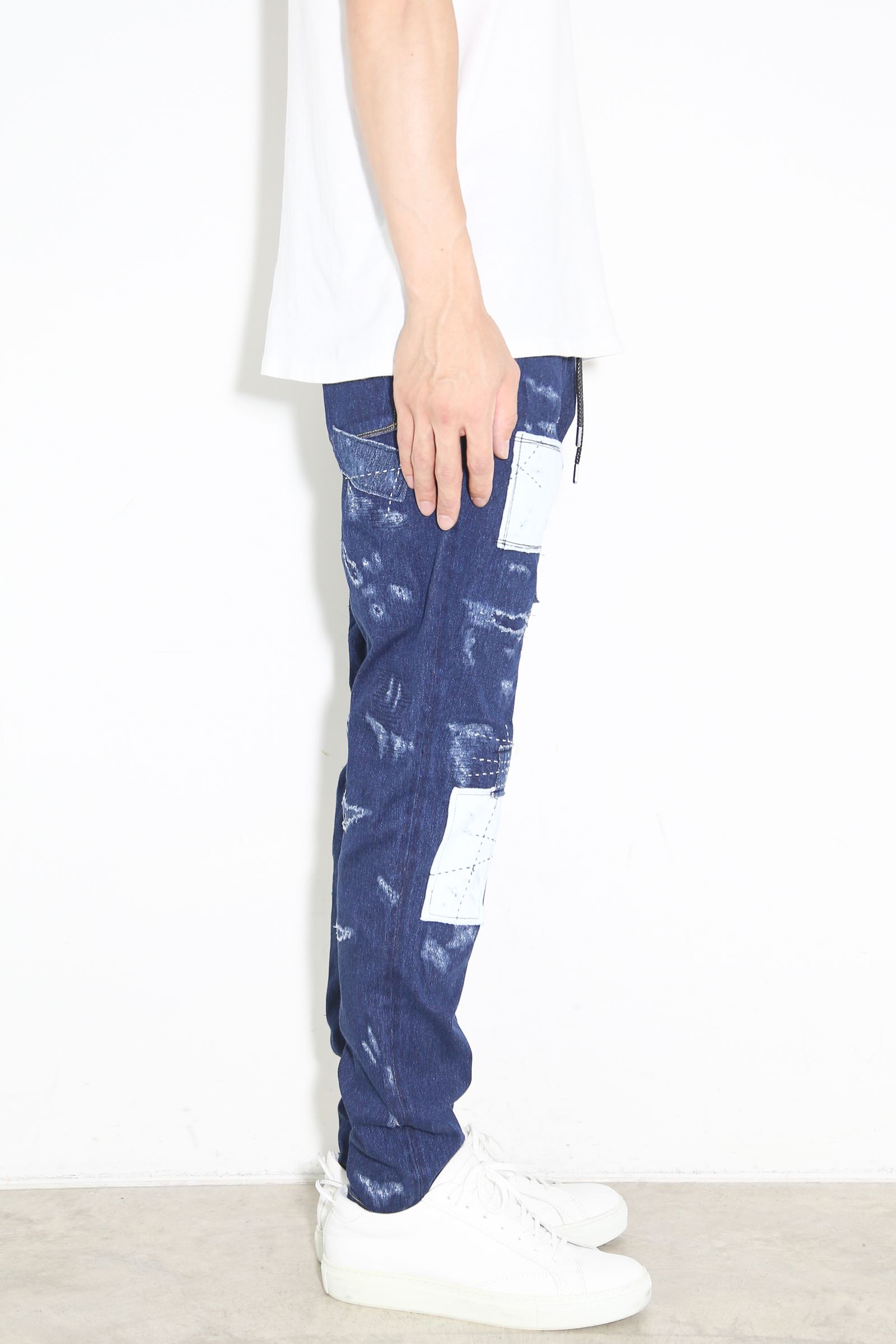 【人気定番商品】MICK DENIM JERSEY / ダークインディゴリメイク