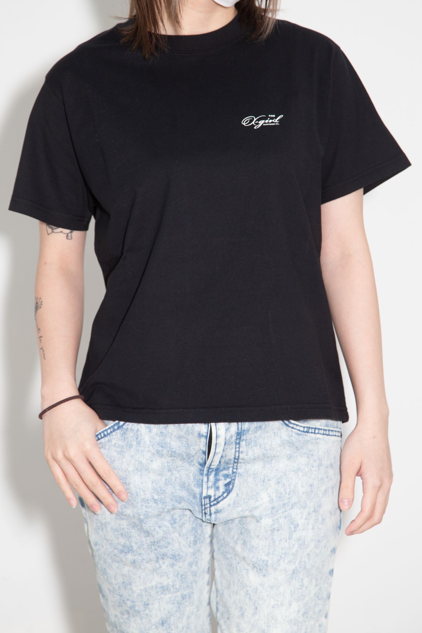 FACE RED LABEL S/S TEE / ブラック