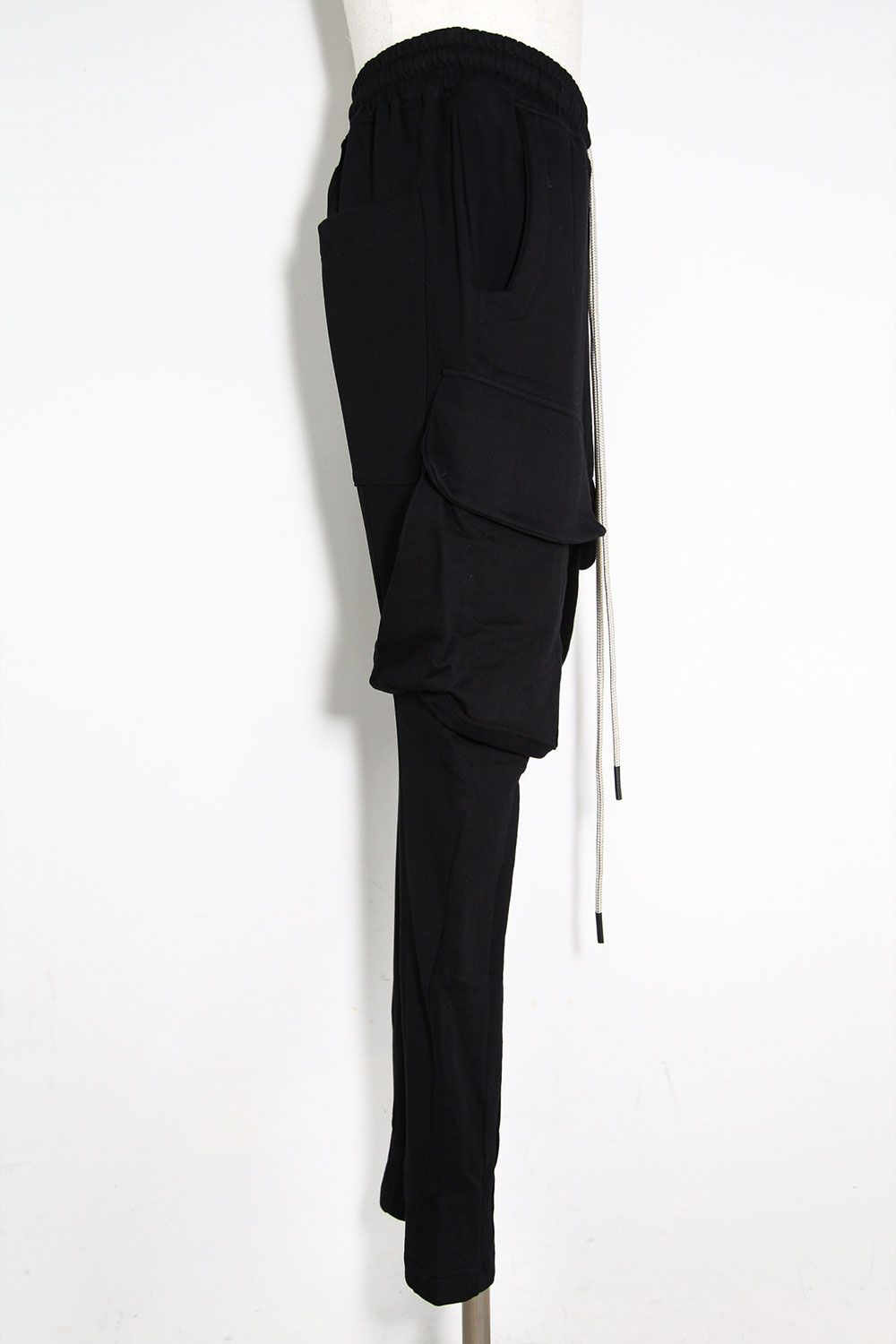 ジョッパーカーゴスウェットパンツ / Sweat Cargo Jodhpurs / ブラック / ag-10046