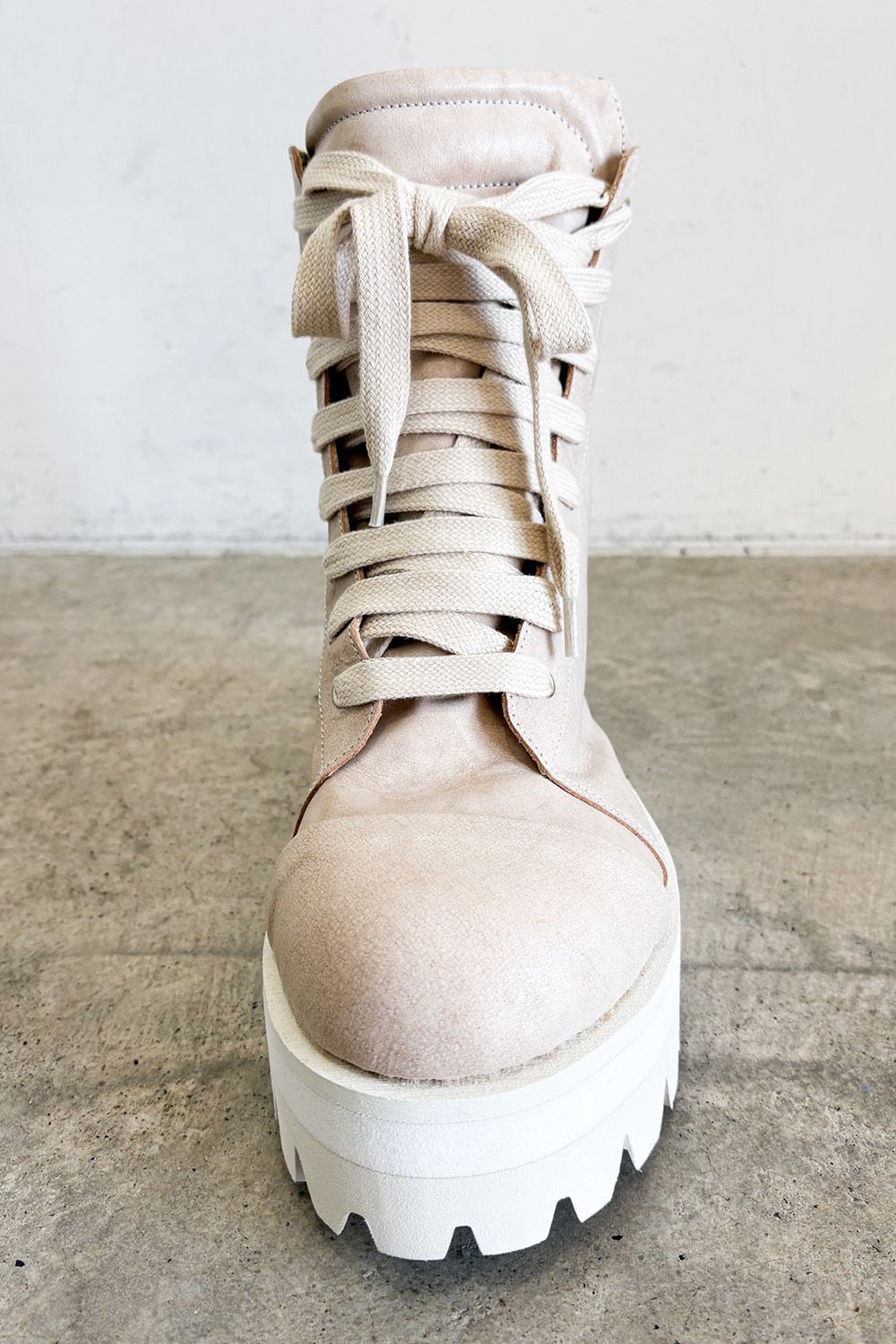 [ラスト1点 サイズ42] BOOTS / アッシュピンク×ホワイト