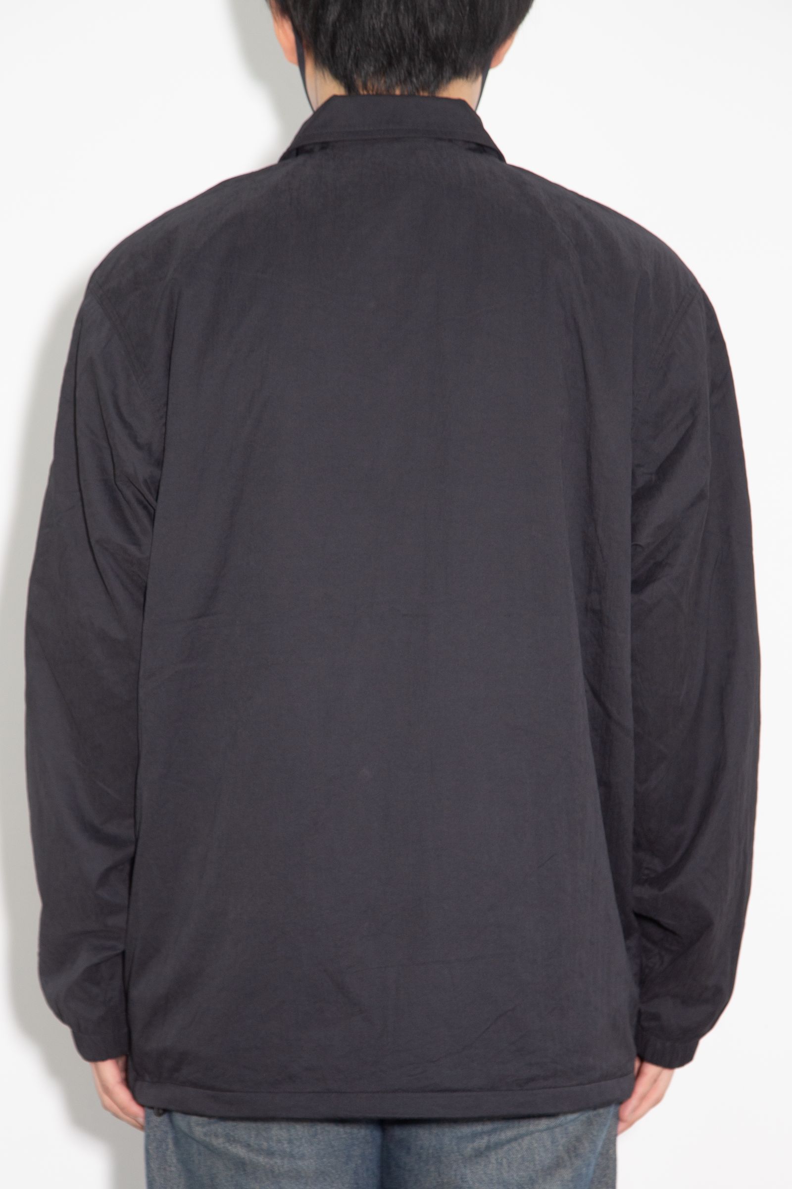 PEACH SKIN COACH JACKET / ブラック