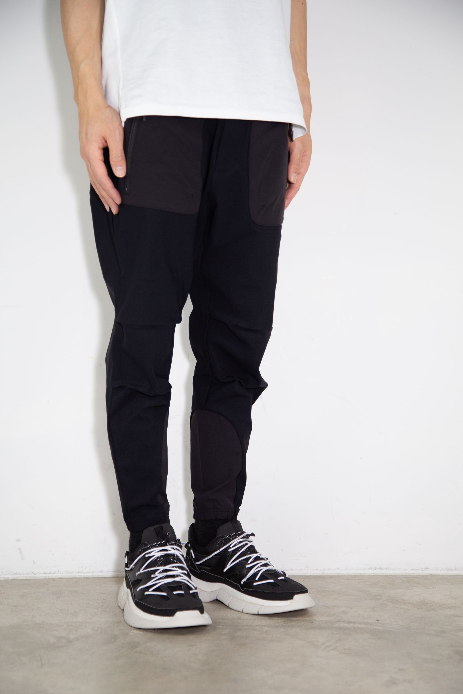 LIGHT SARROUEL JERSEY / ブラック
