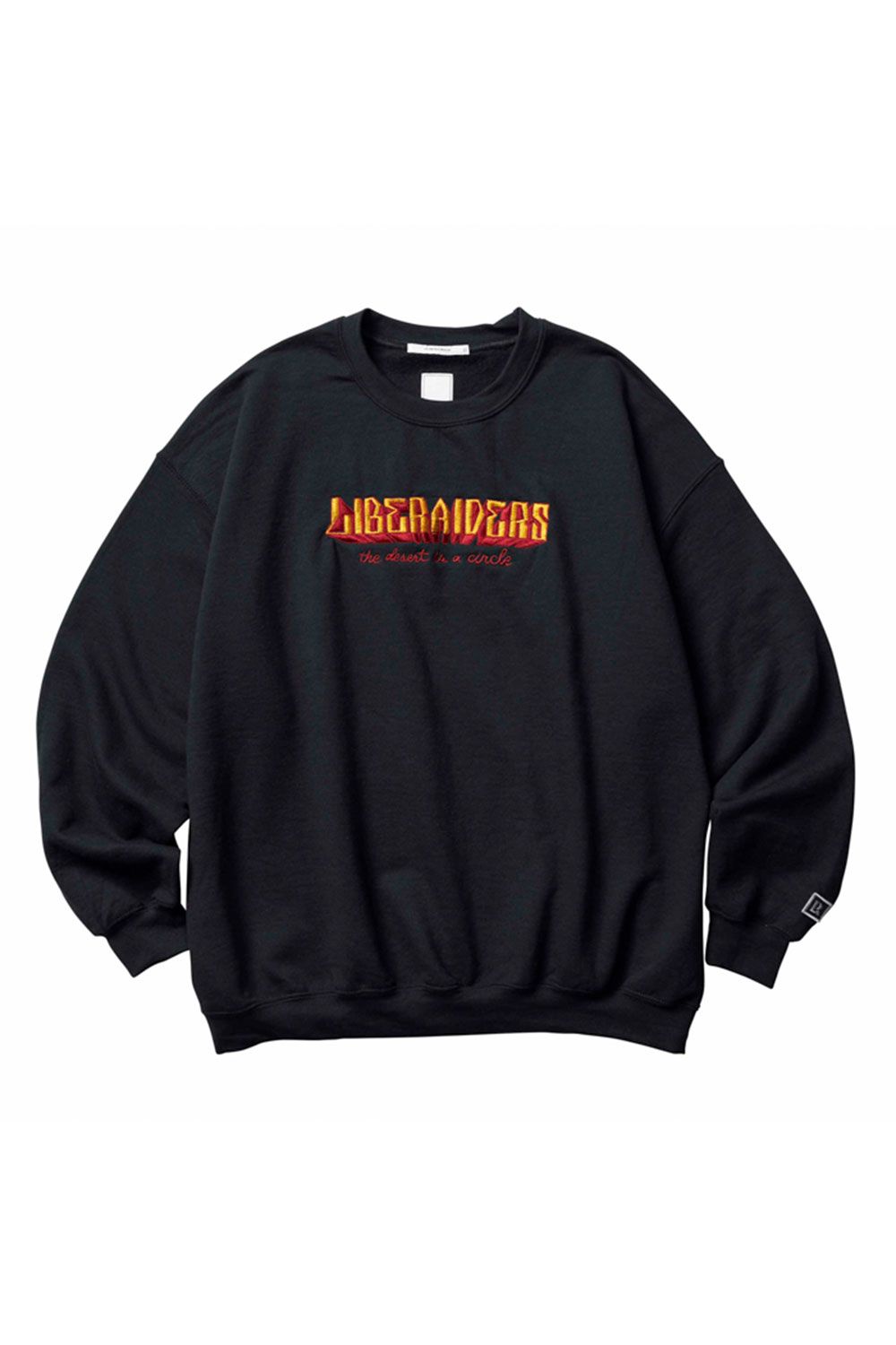 LR EMBROIDERY CREWNECK / ブラック