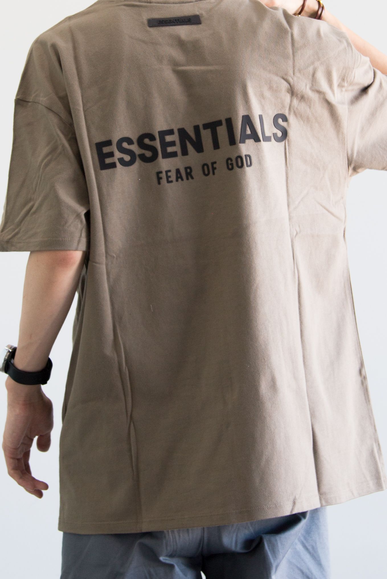 FOG ESSENTIALS - 21SS BACK LOGO S/S TEE / トープ | Tempt