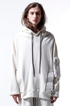 Combi Hoodie Pullover / アイボリー