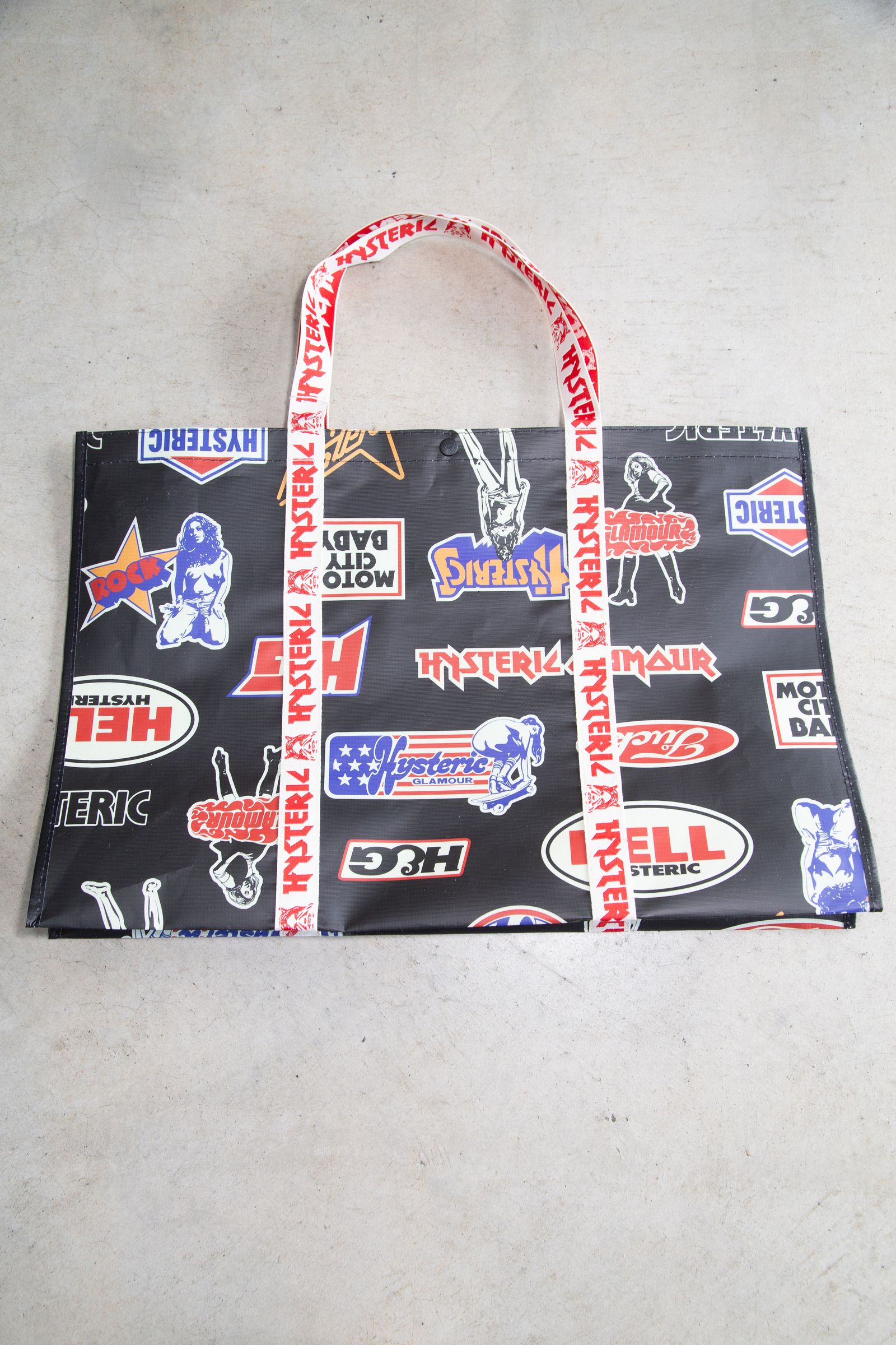 ROCK CITY柄 ビッグトートバッグ