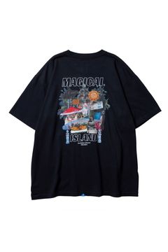 COLLAGE TEE / ブラック