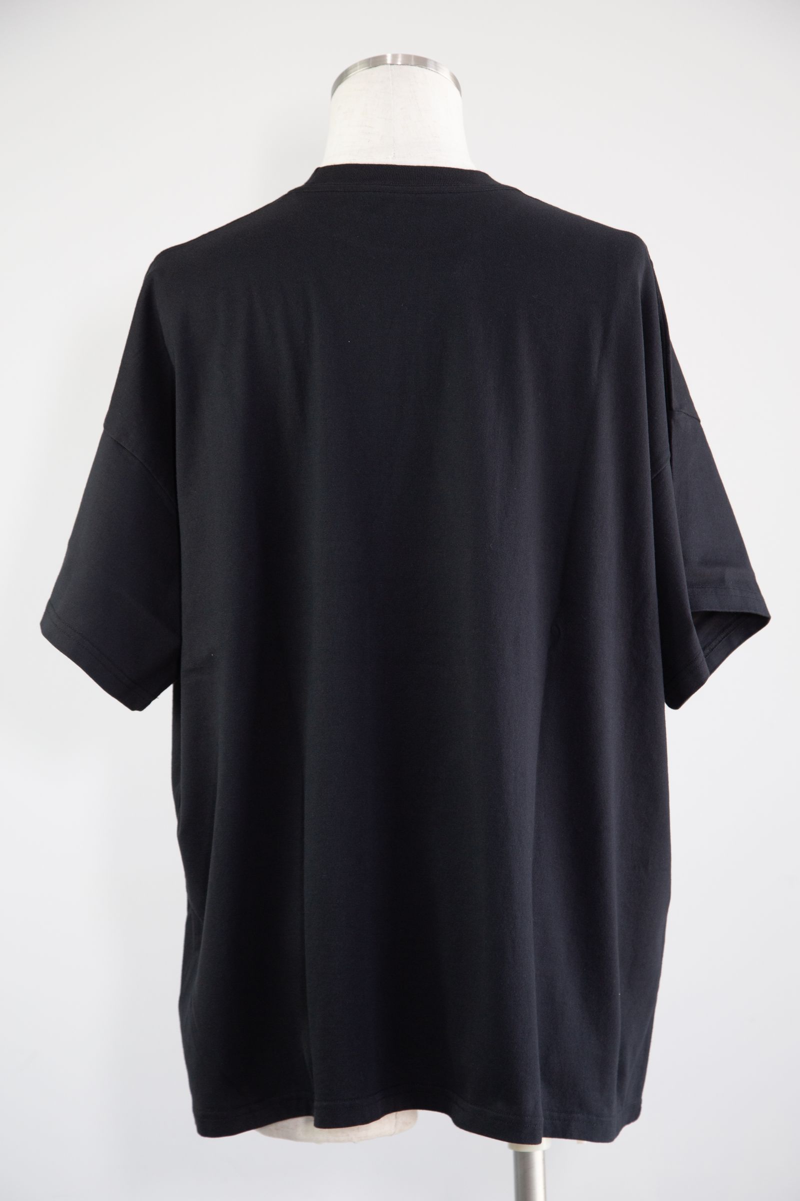 STENCIL I LOVE XG LOGO S/S BIG TEE DRESS / ブラック