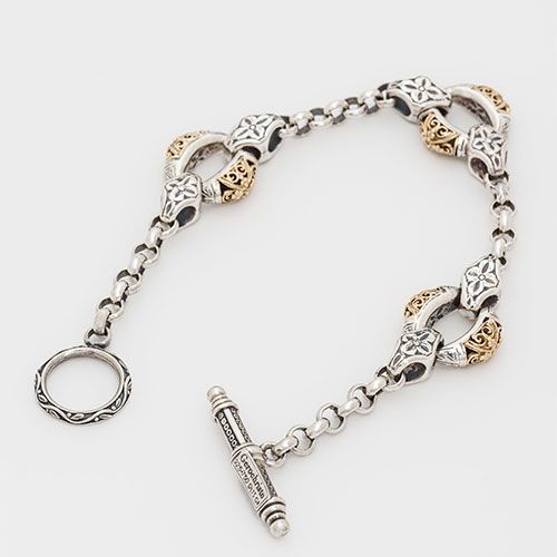 Garden Shadows 3 Small Links Bracelet / GB002