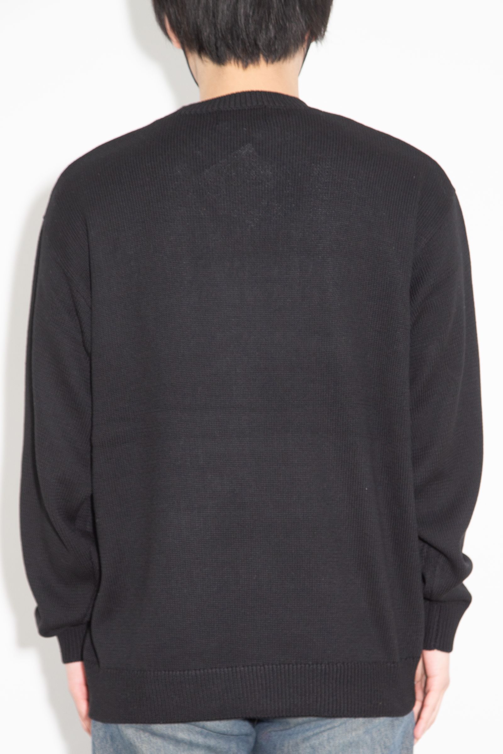 DIZZY & MILKY編込 セーター / ブラック