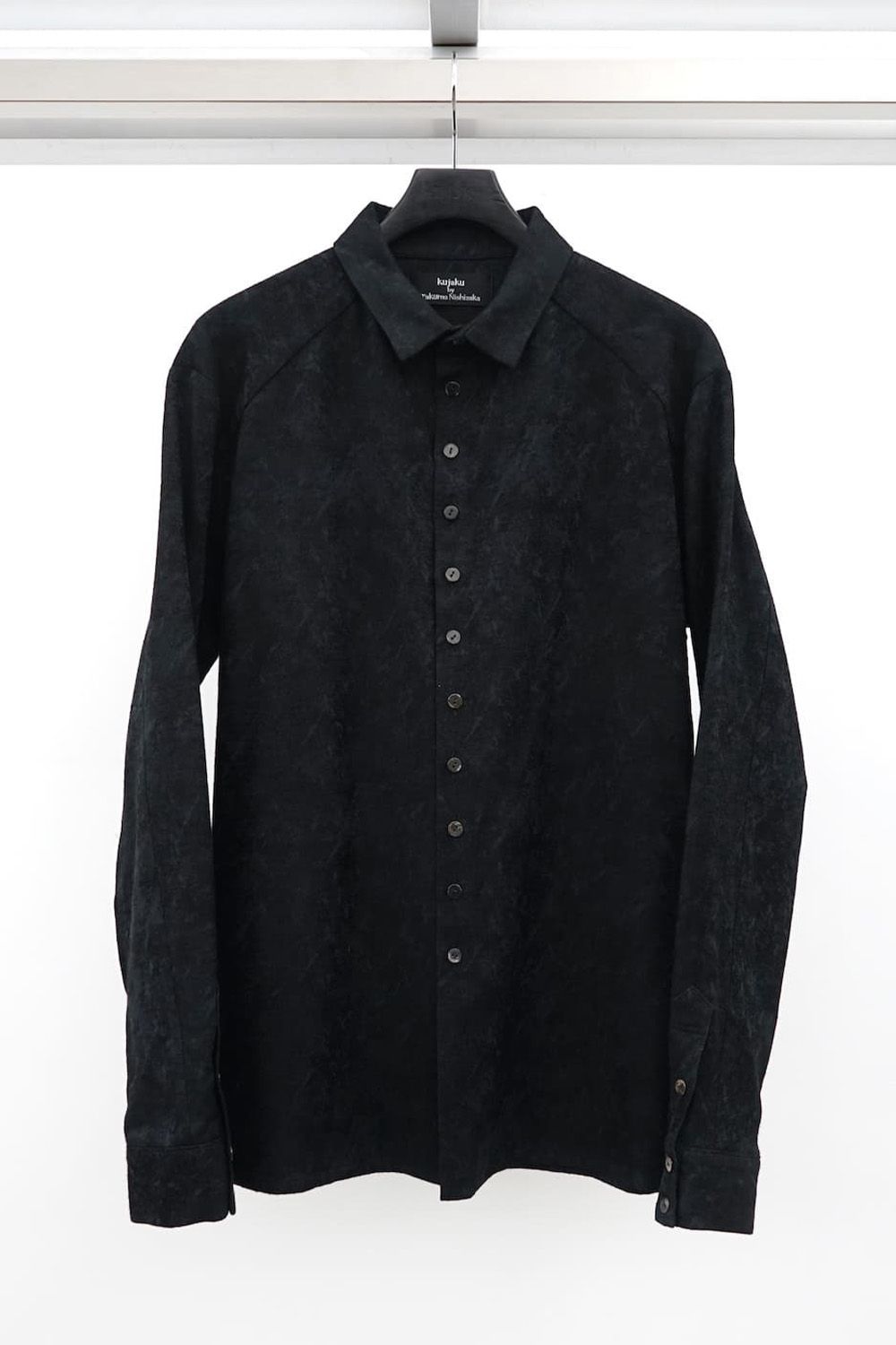 Blurred Pattern Jacquard kjk Shirt