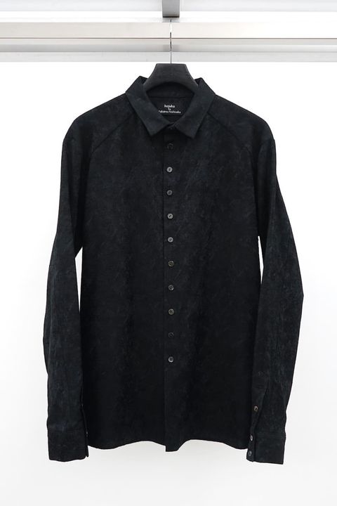 Blurred Pattern Jacquard kjk Shirt