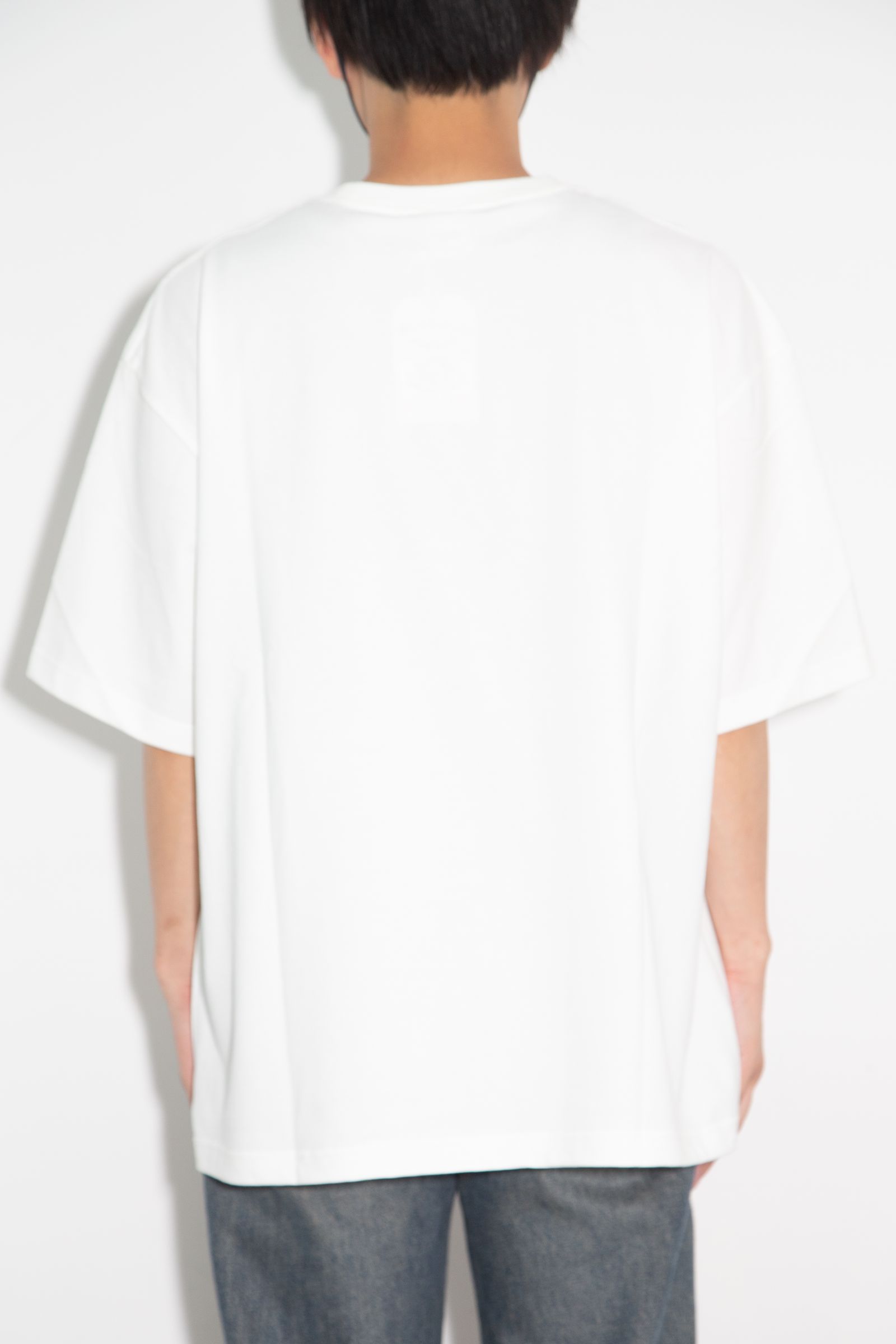 DAHLIA ART TEE ＜MIHO MURAKAMI DESIGN＞ / ホワイトレッド