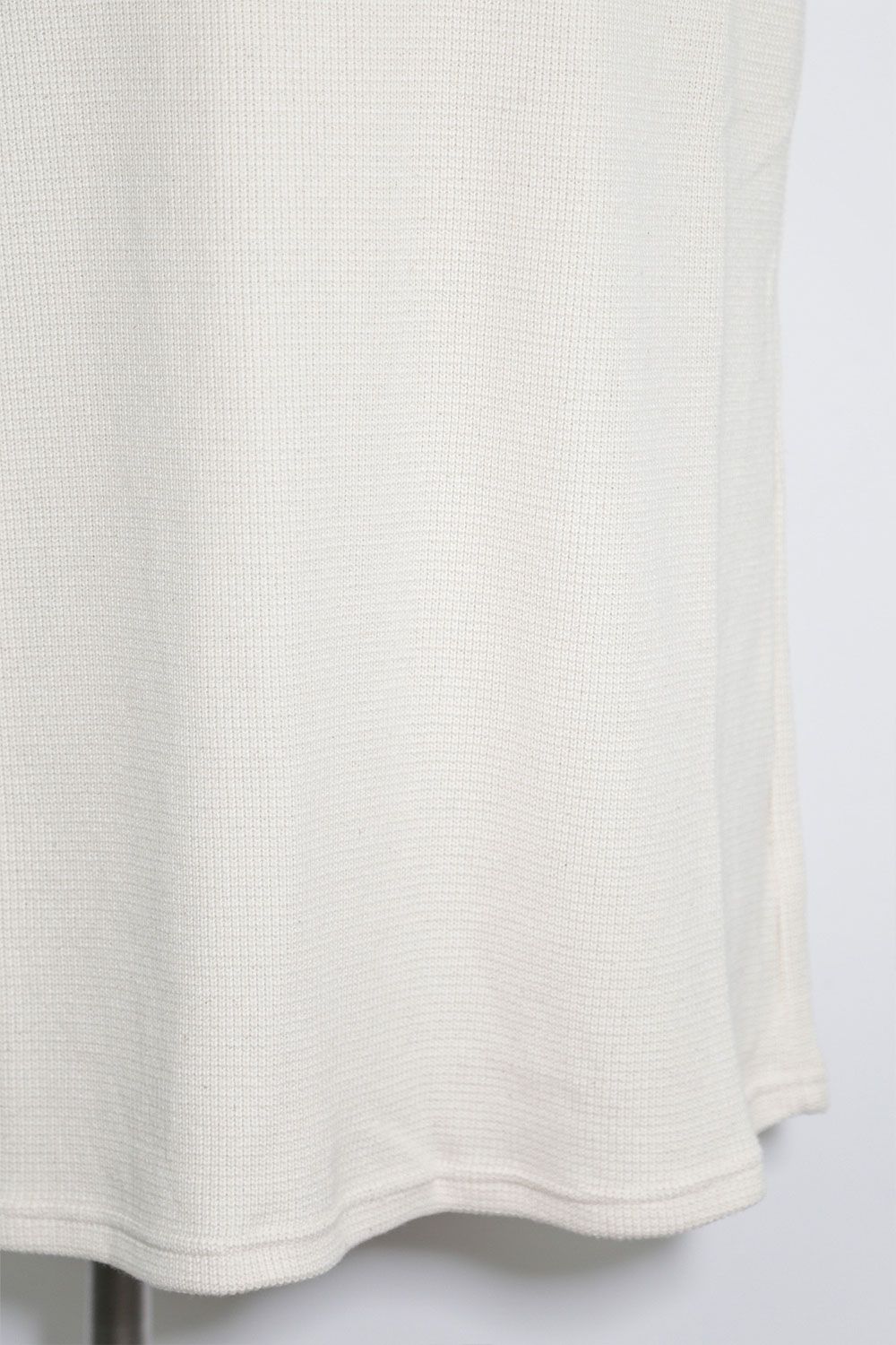 ロング丈ワッフルタンクトップ / Long Length Tank Top / アイボリー / ag-10096-2