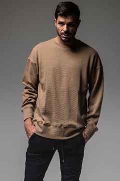 【人気定番商品】 WAFFLE THERMAL LOOSE TRAINER / ベージュ