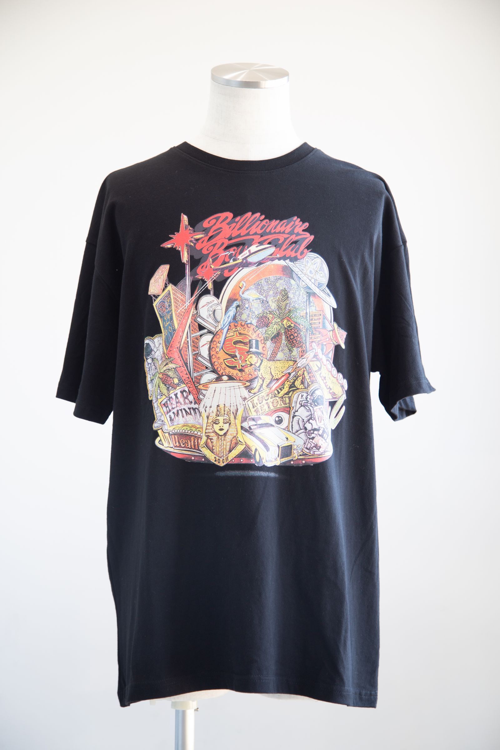 【BILLIONAIRE BOYS CLUB】BB FLOATING CITY T-SHIRT / ブラック