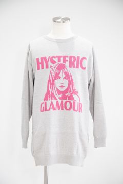 HYSTERIC WOMANジャカード ワンピース / グレー