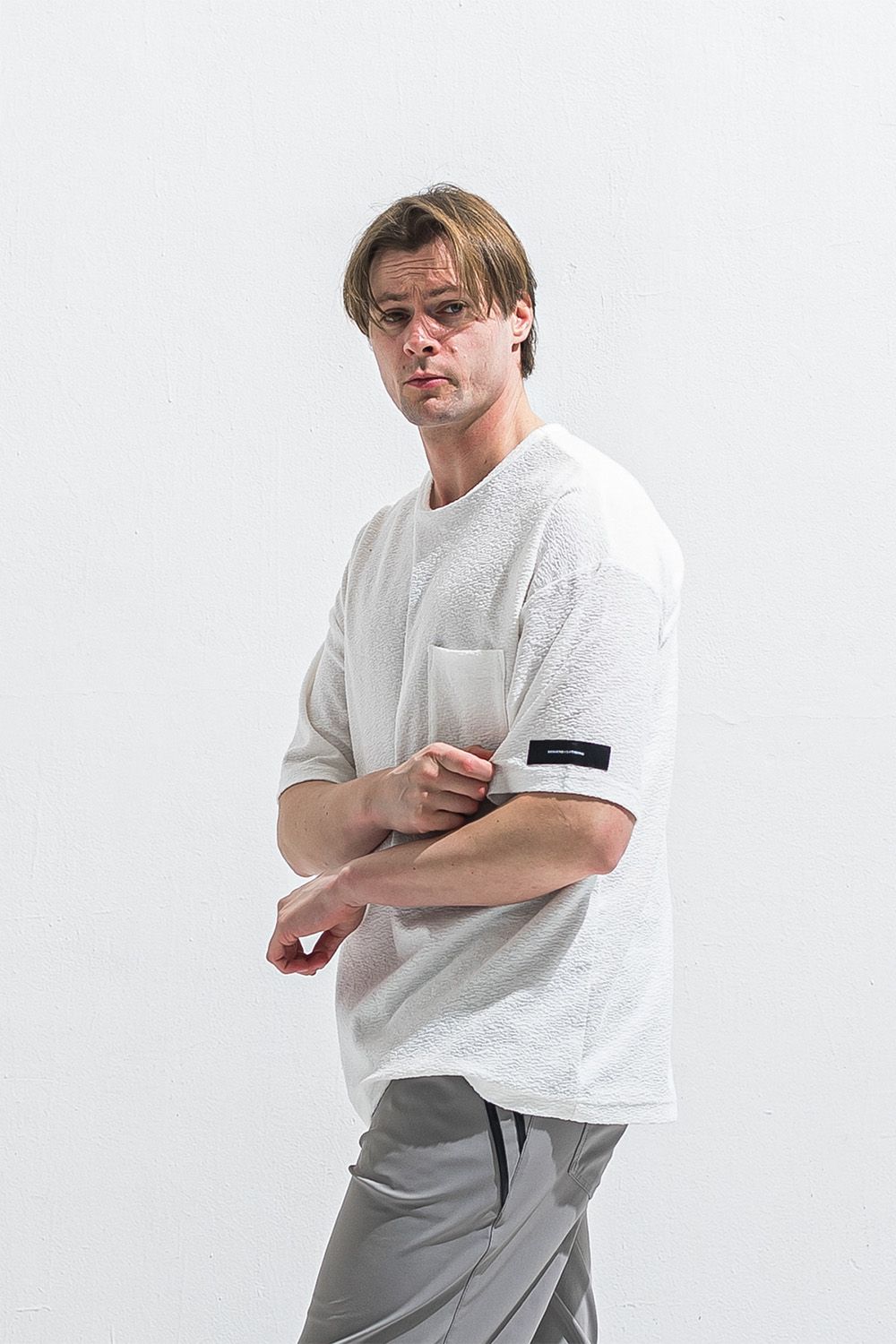PILE OVER TEE / ホワイト