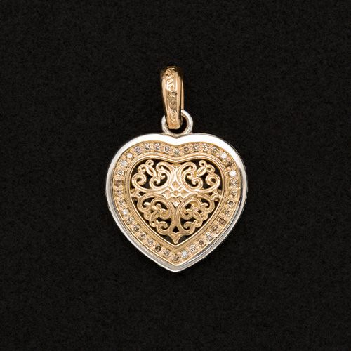 Kosmos Heart Pendant / GP043