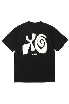 XG TYPOGRAPHY S/S TEE / ブラック