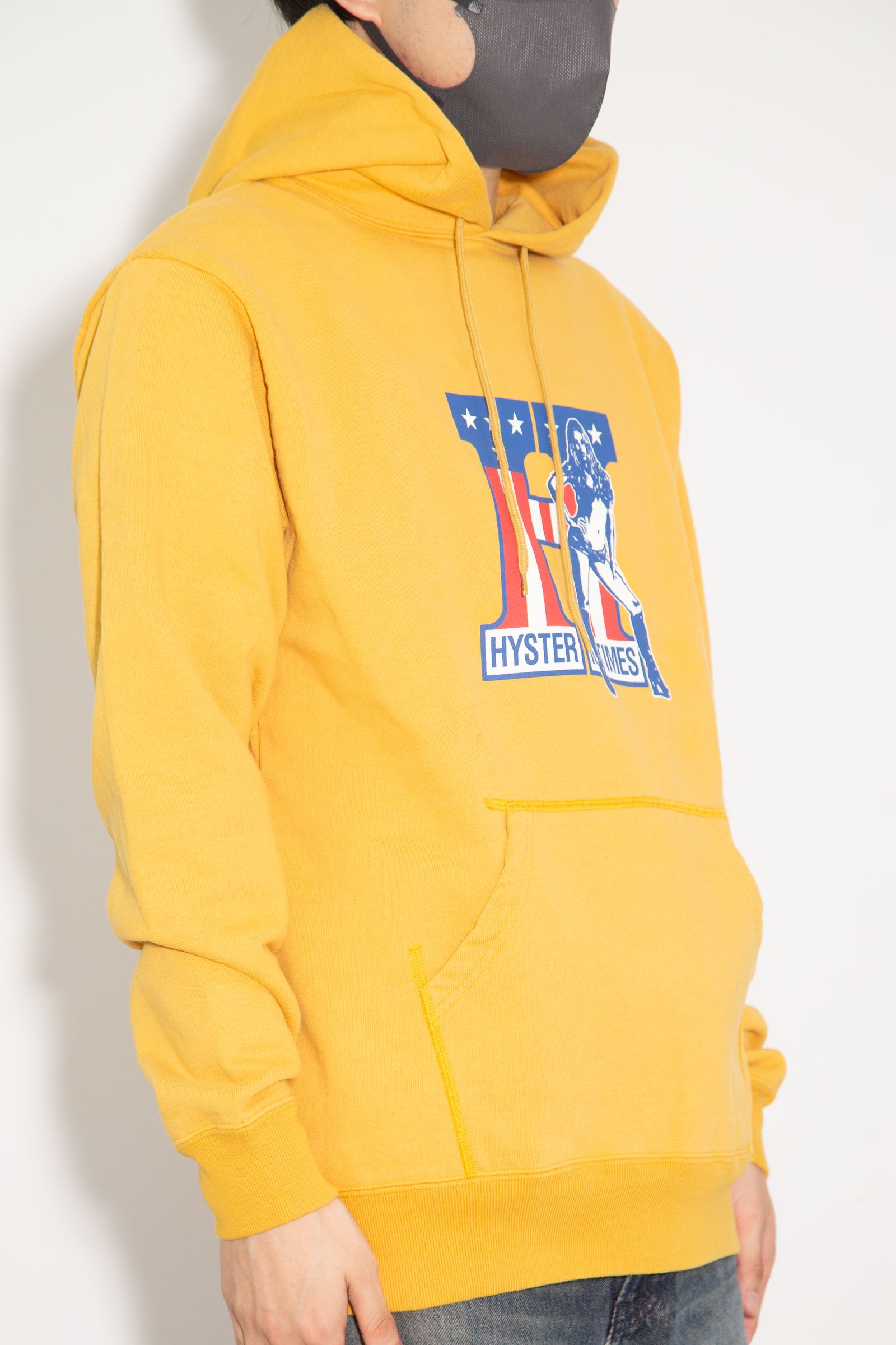 H TIMES パーカー / イエロー