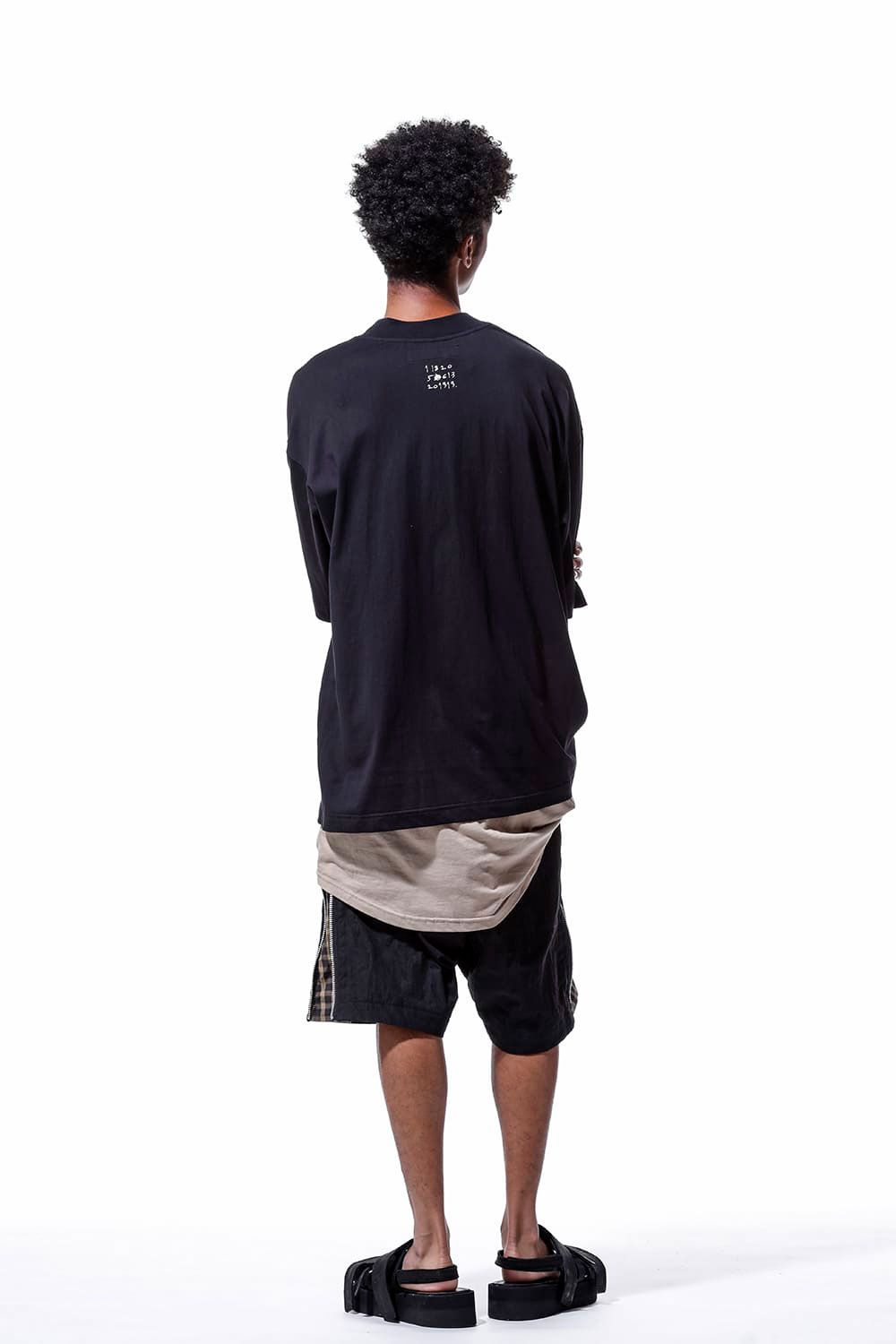 タイプBプリントカットソー / Type B Print T-Shirts / ブラック / ag-7024-2