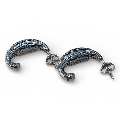 Garden Shadows Half Hoop Earrings / GA026