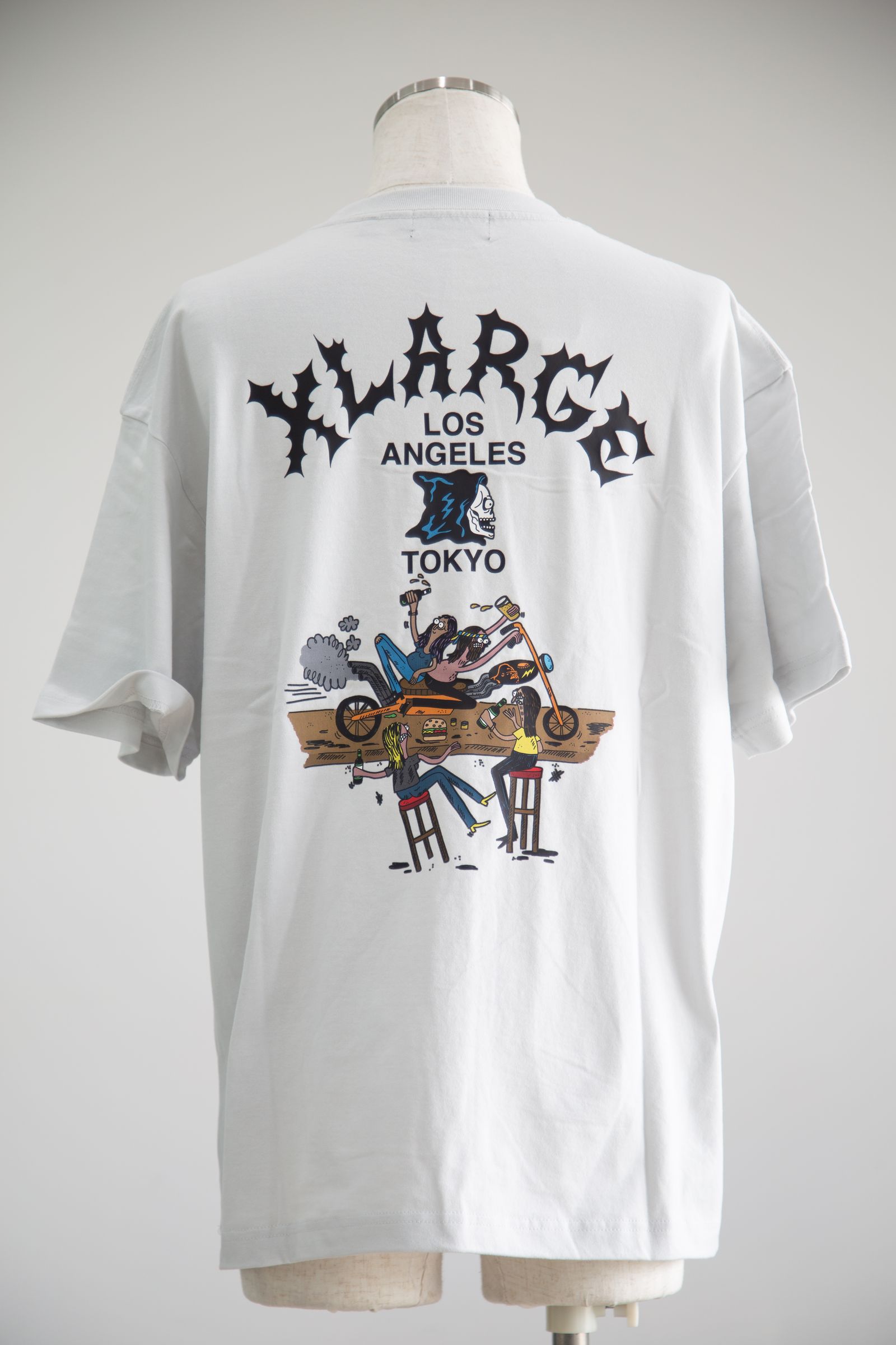 HANG OUT S/S POCKET TEE / グレー