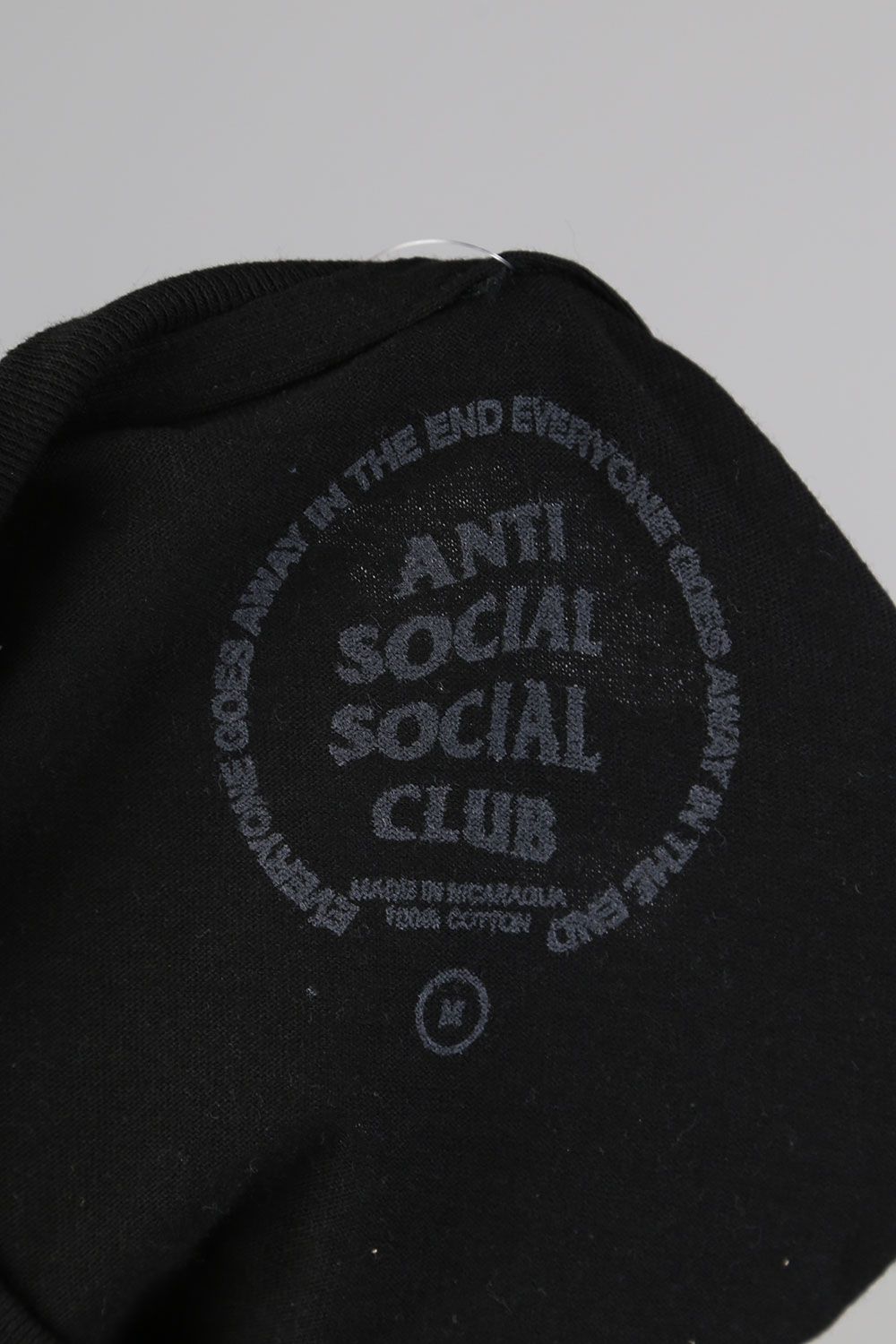 Anti Social Social Club - A FIRE INSIDE BLACK TEE - FLAME