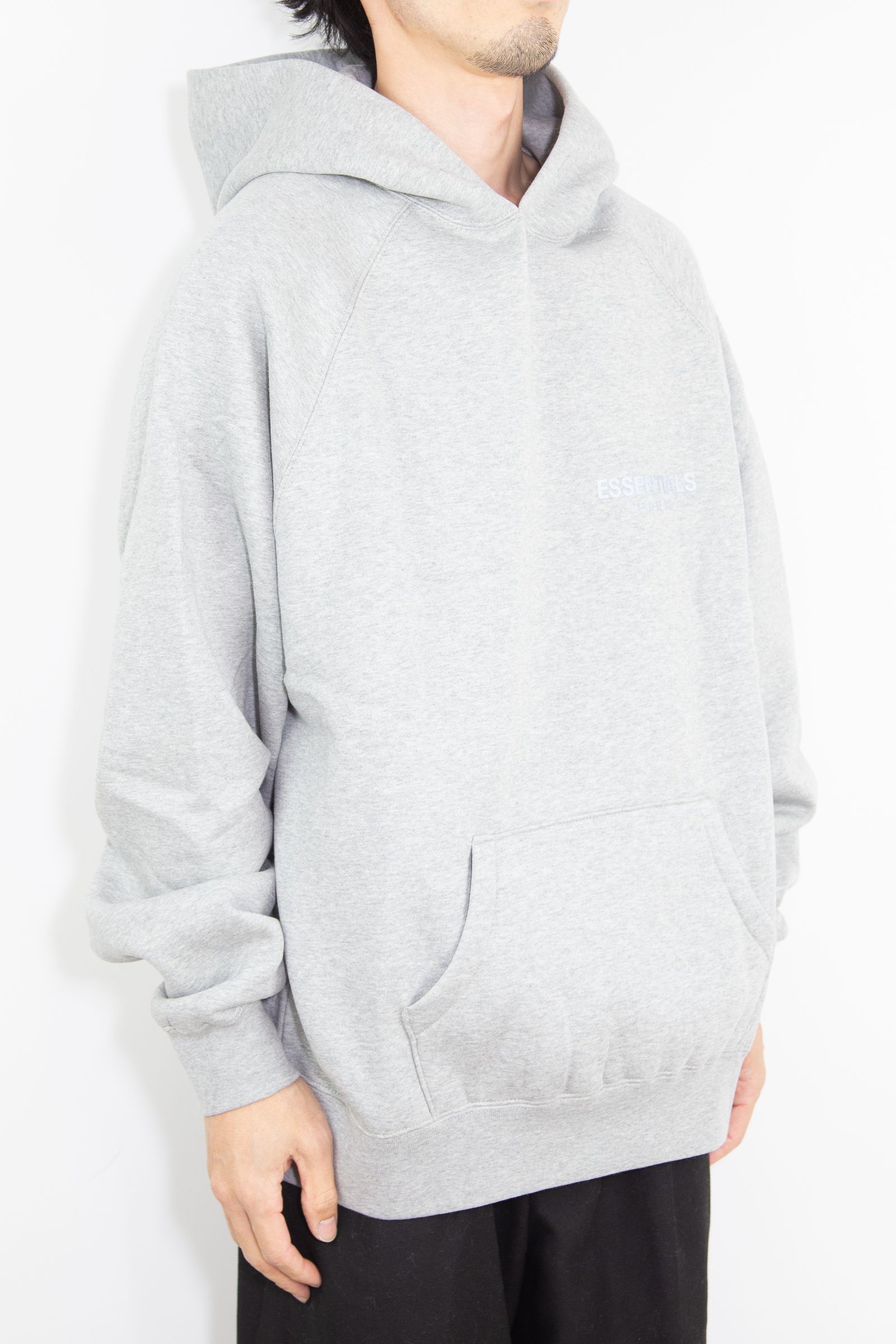21FW 1POINT LOGO SWEAT HOODIE / ヘザーオートミール