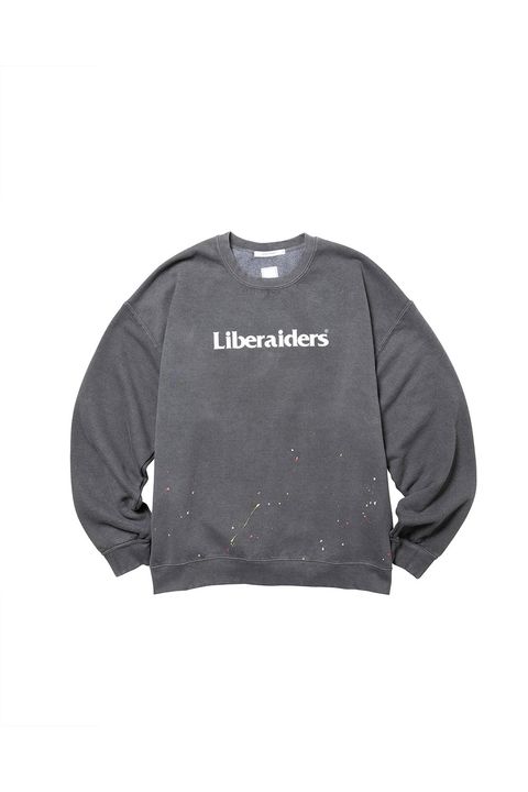 PAINT SPLATTER CREWNECK / ブラック