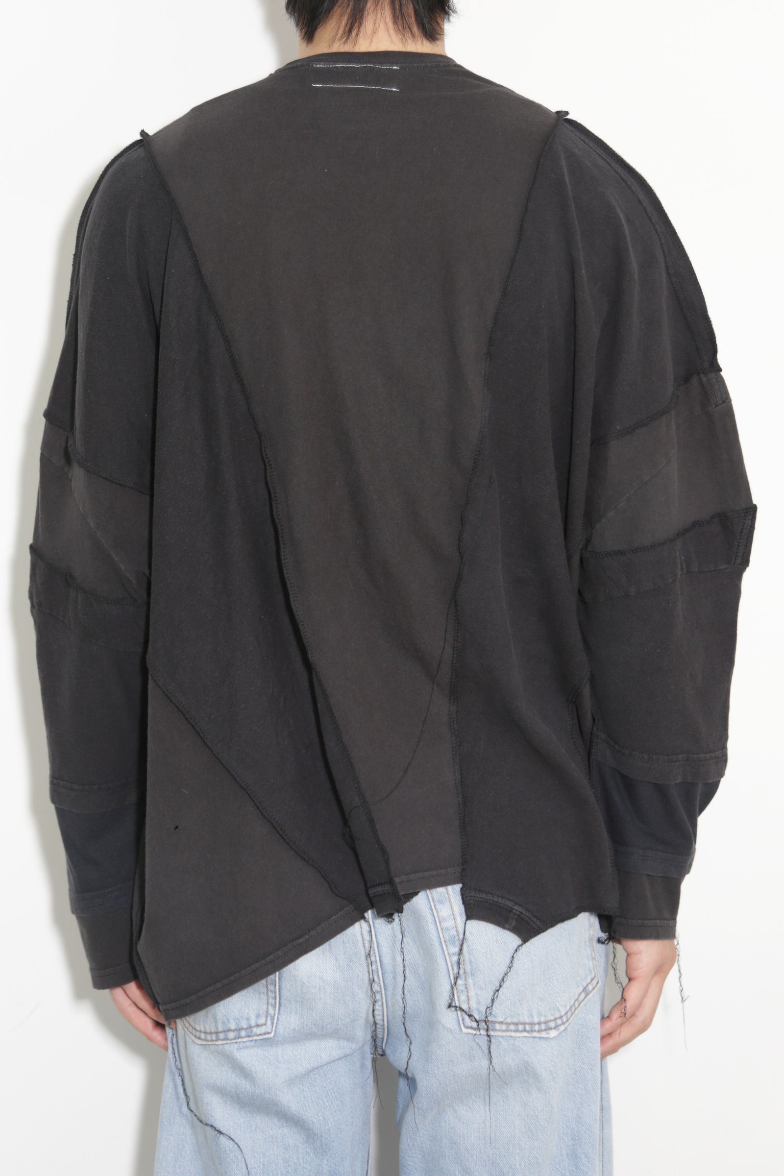 Long Sleeve Band Tee A / ブラック