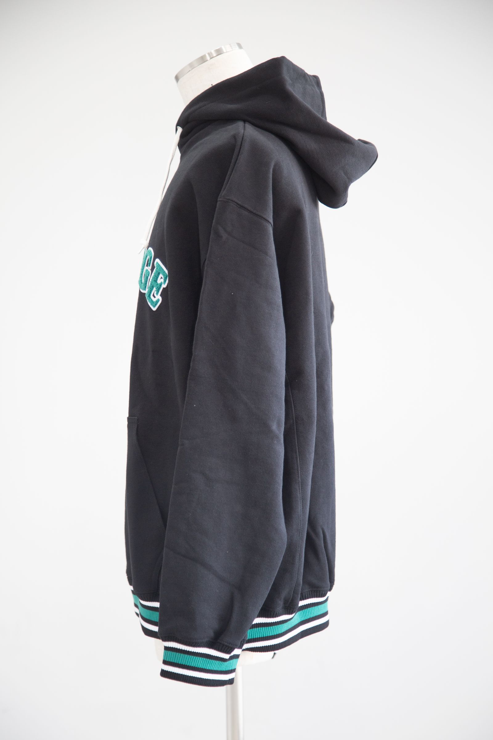 おしゃれ】 STRIPED RIB HOODED SWEAT XLARGE エクストララージ | www