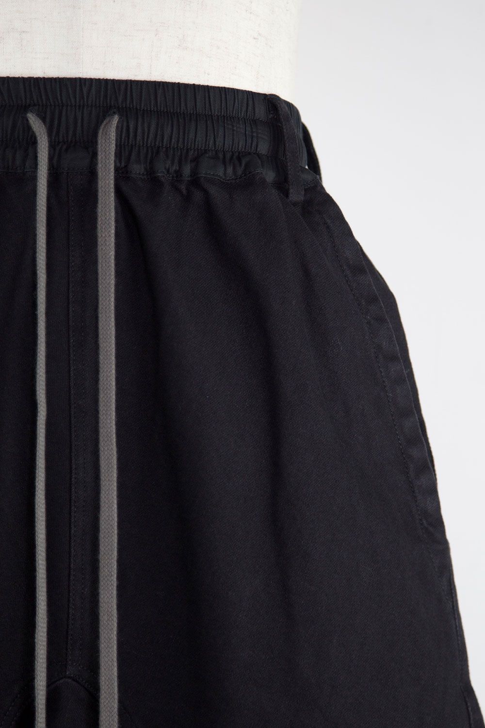 [ラスト1点 サイズ1] ストレッチデニムサルエルスキニー / STRETCH DENIM SAROUEL SKINNY / ブラック / ag-1622-1