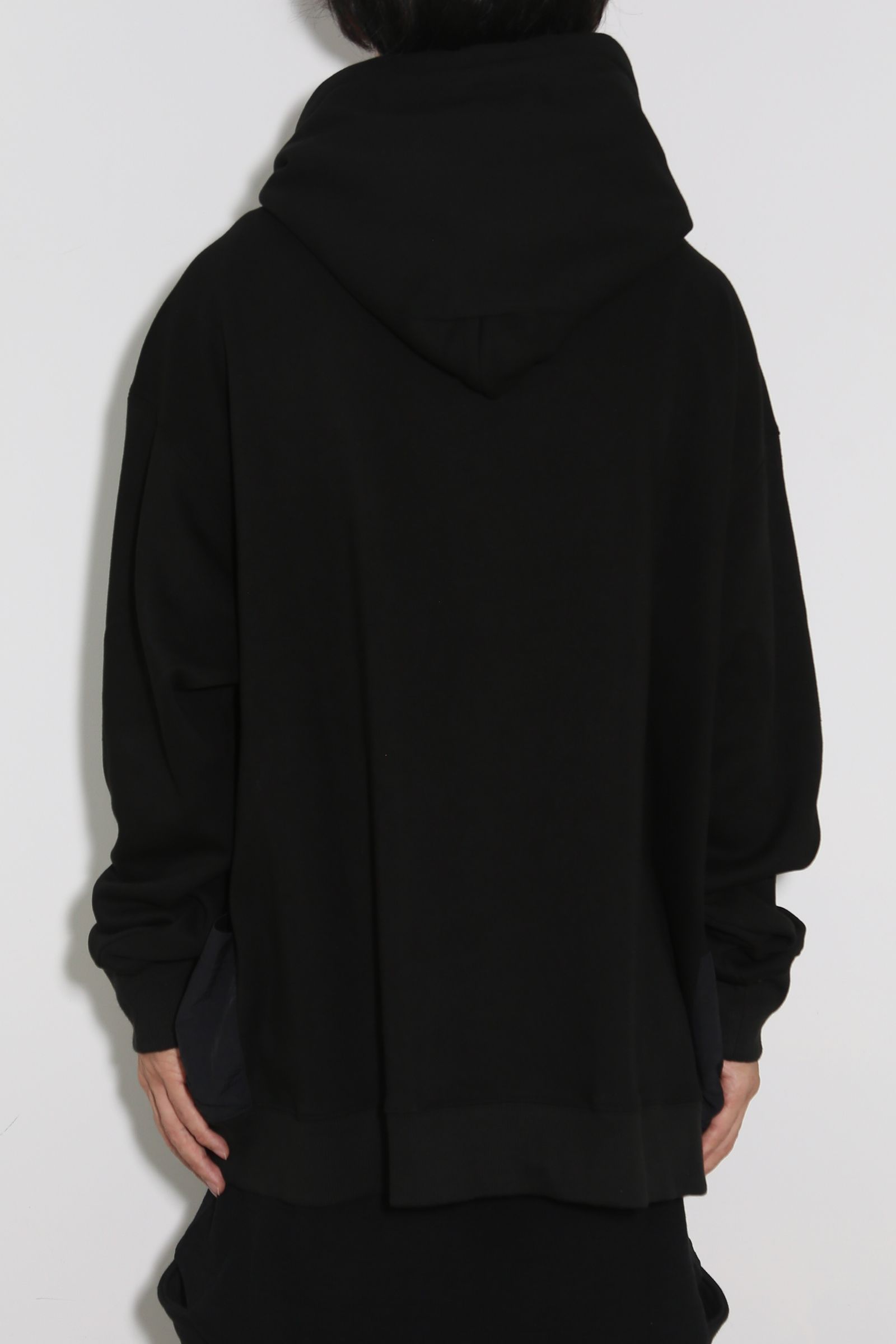 ボンバーヒートミリタリーフーディ / Bomber Heat Millitary Hoodie / ブラック