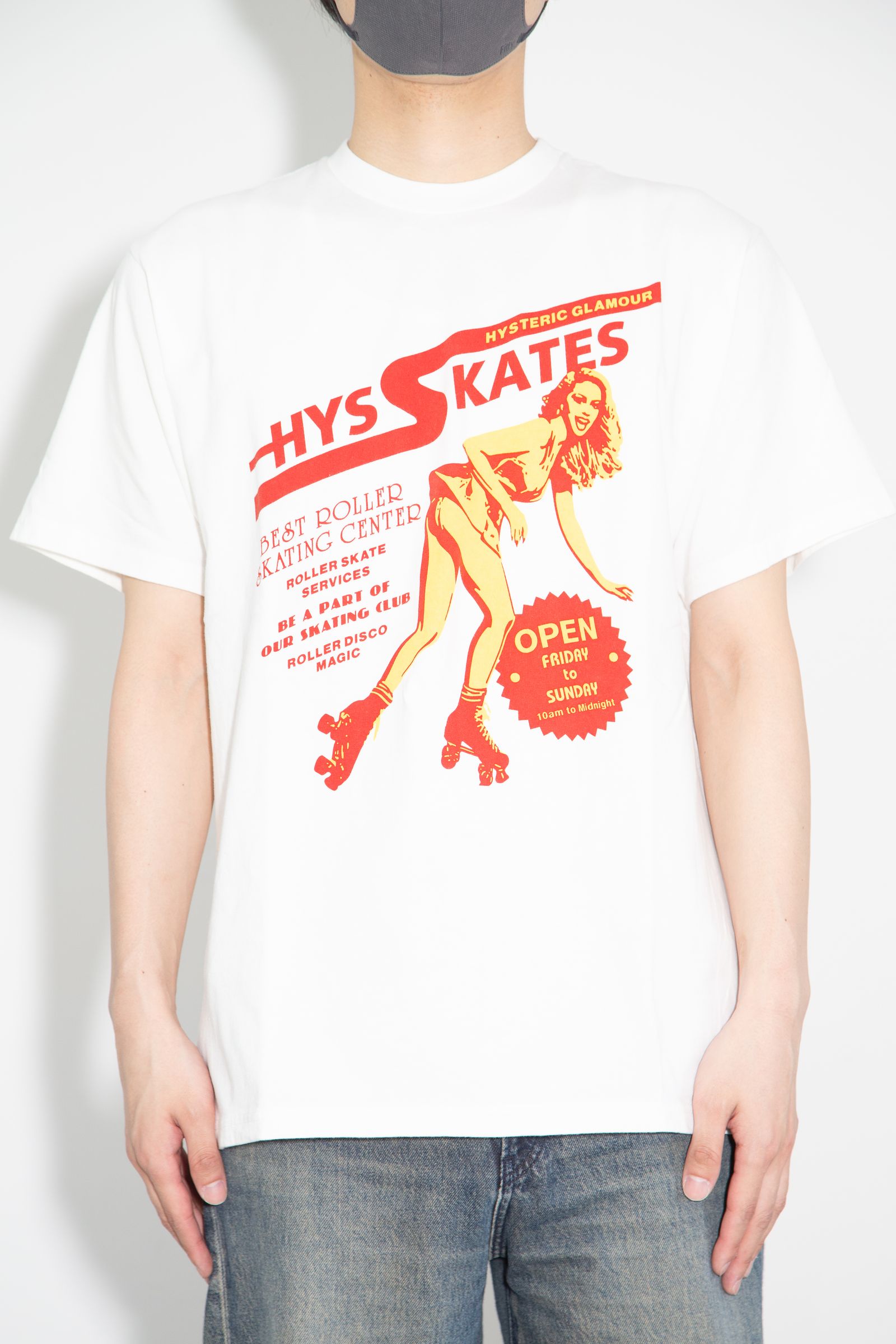 HYS SKATES Tシャツ / ホワイト