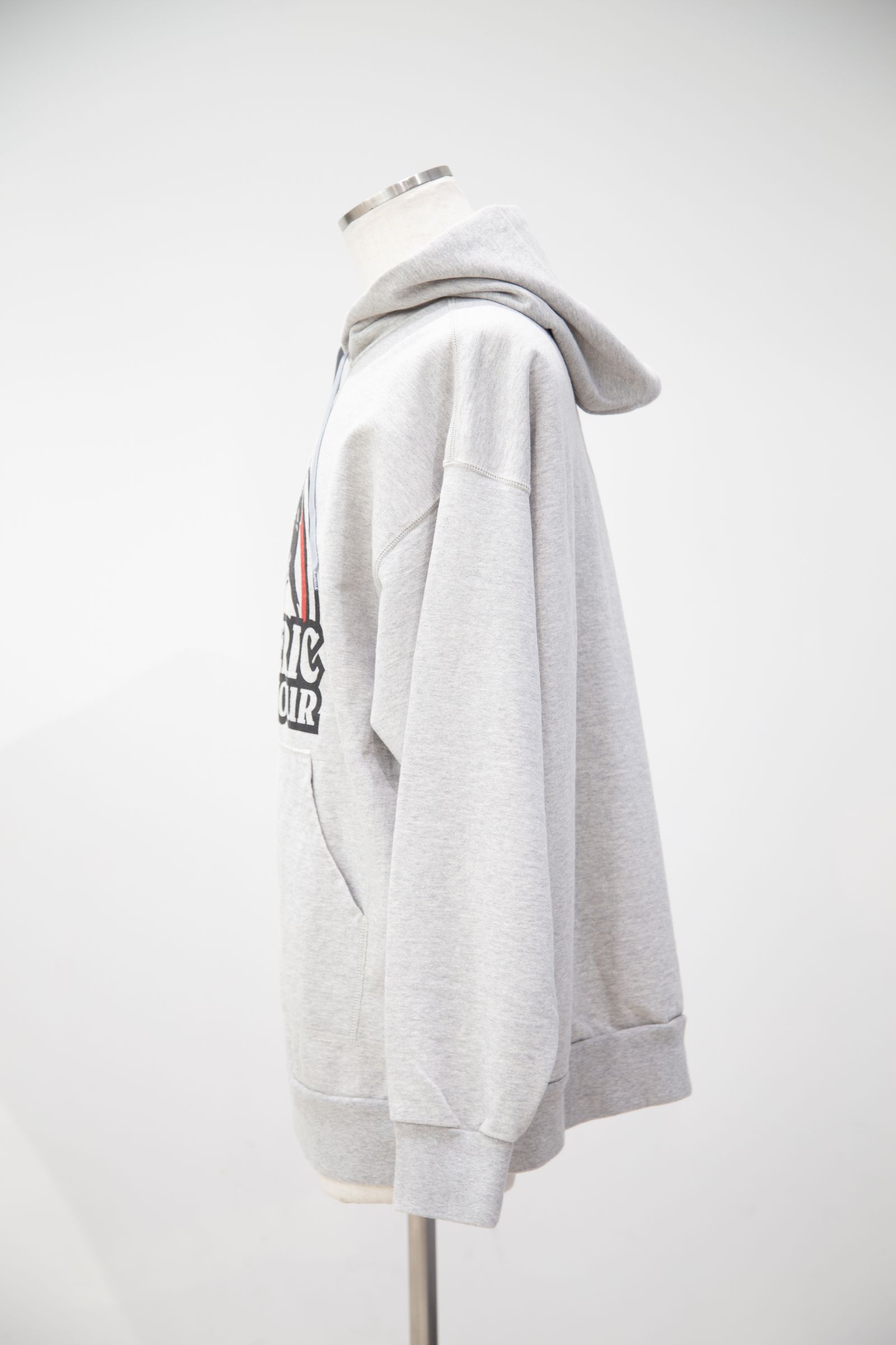 HYSTERIC GLAMOUR - SUNSET NY オーバーサイズパーカー / グレー