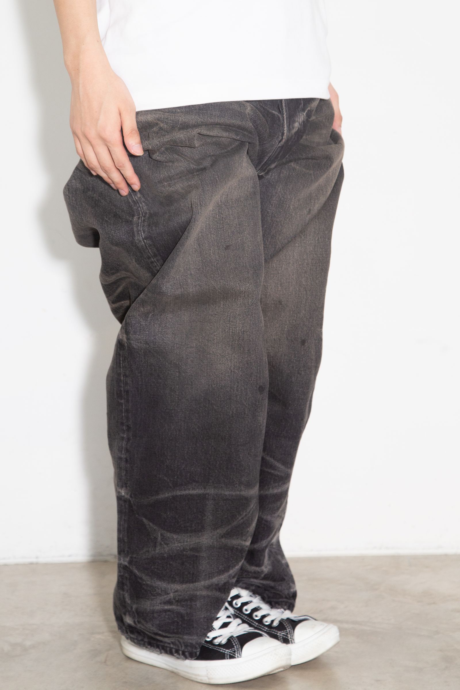 ［ラスト1点 サイズ46］Buggy Denim Jeans / ブラック