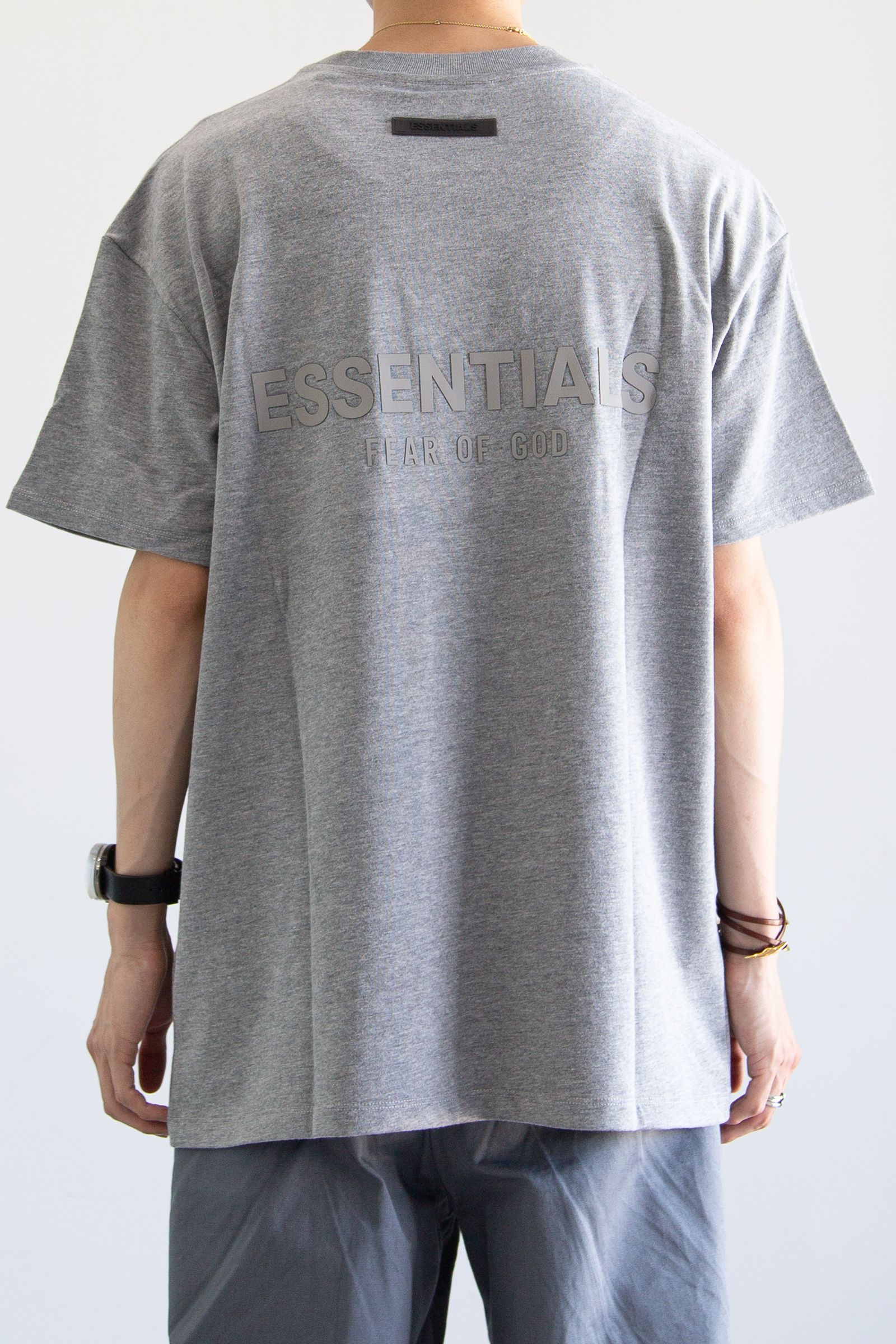 21SS BACK LOGO S/S TEE / ダークオートミール