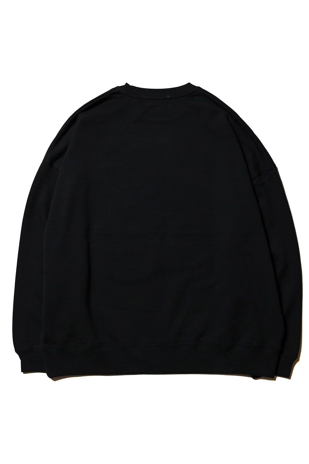 THE TIGER DROPSHOULDER CREW NECK SWEAT / ブラック