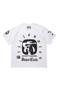 【BILLIONAIRE BOYS CLUB x BOUNTY HUNTER】 COTTON T-SHIRT #3 / ホワイト