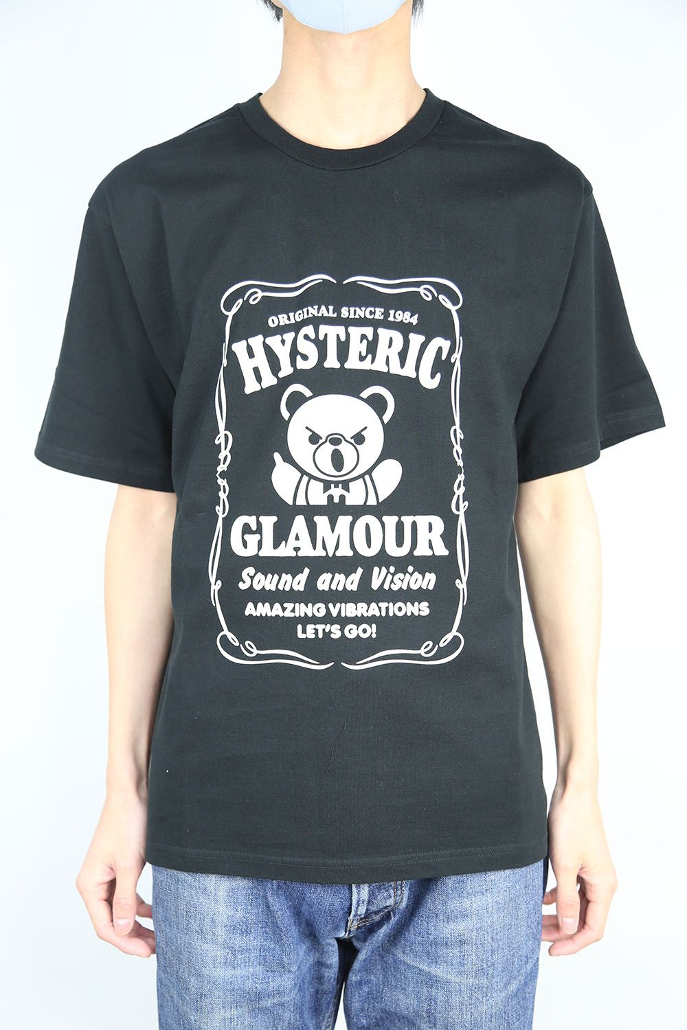 HYSTERIC GLAMOUR - BEAR LABEL Tシャツ / ブラック | Tempt