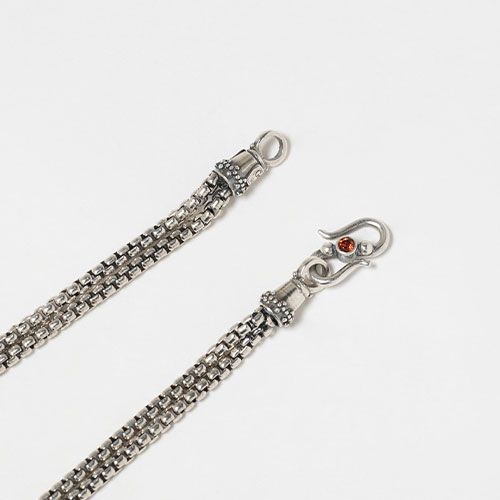 Box Double Chain Necklace / GN002