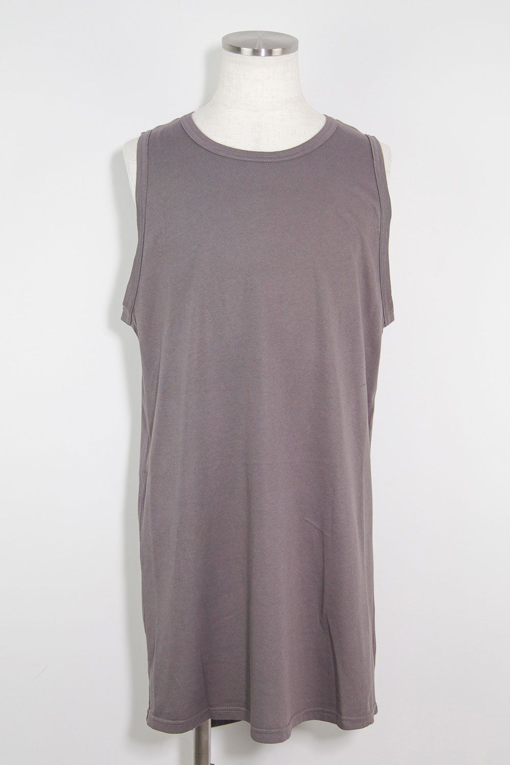 ロングタンクトップ / Long Tank Top / グレー / ag-6083-1