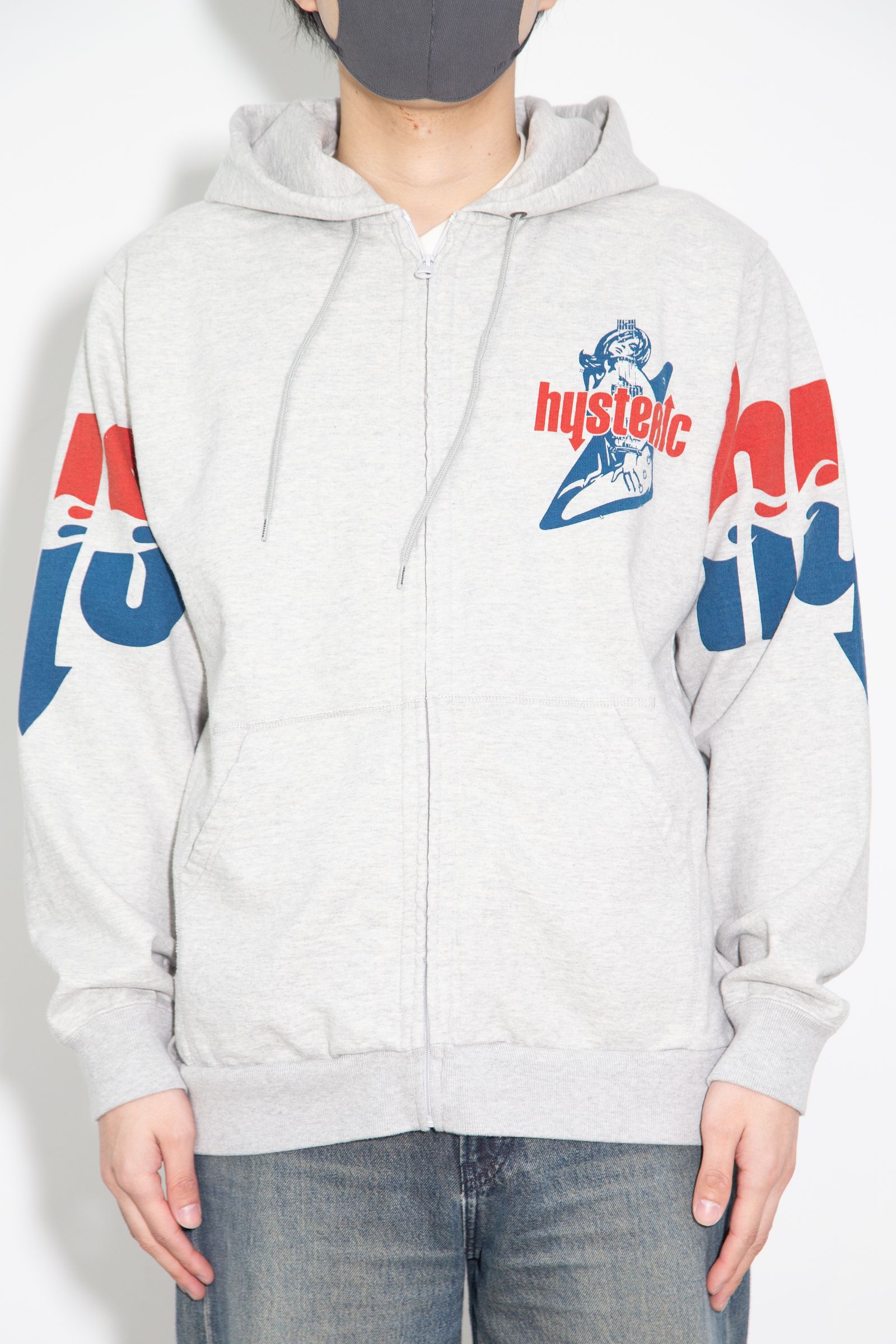 HYS FLARE LOGO パーカー / グレー