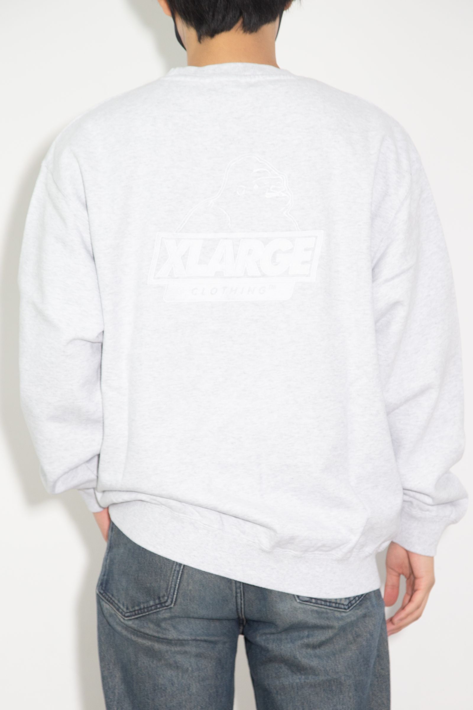 SLANTED OG CREWNECK SWEATSHIRT / アッシュ