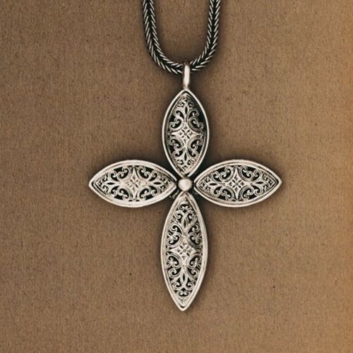 Mediterranean Cross Pendant / GP027