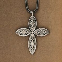 Mediterranean Cross Pendant / GP027