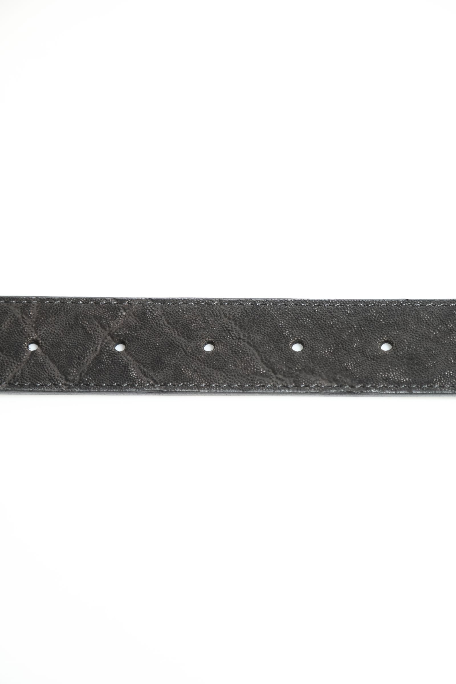 [887-04]  ELEPHANT ROLLER-BUCKLE BELT【35mm】 / ブラック